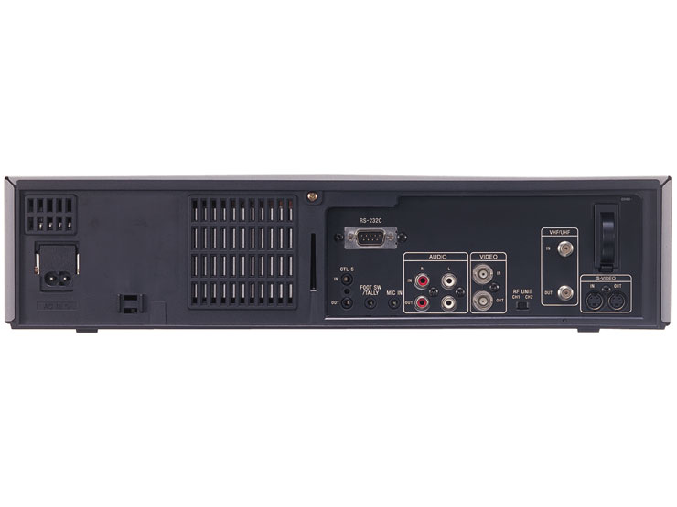 SONY 業務用S-VHS ビデオカセットレコーダー SVO-2500